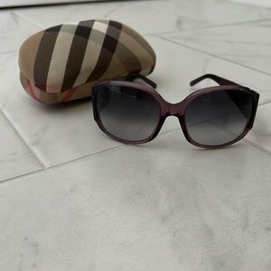 Burberry Sunglasses -purple trim